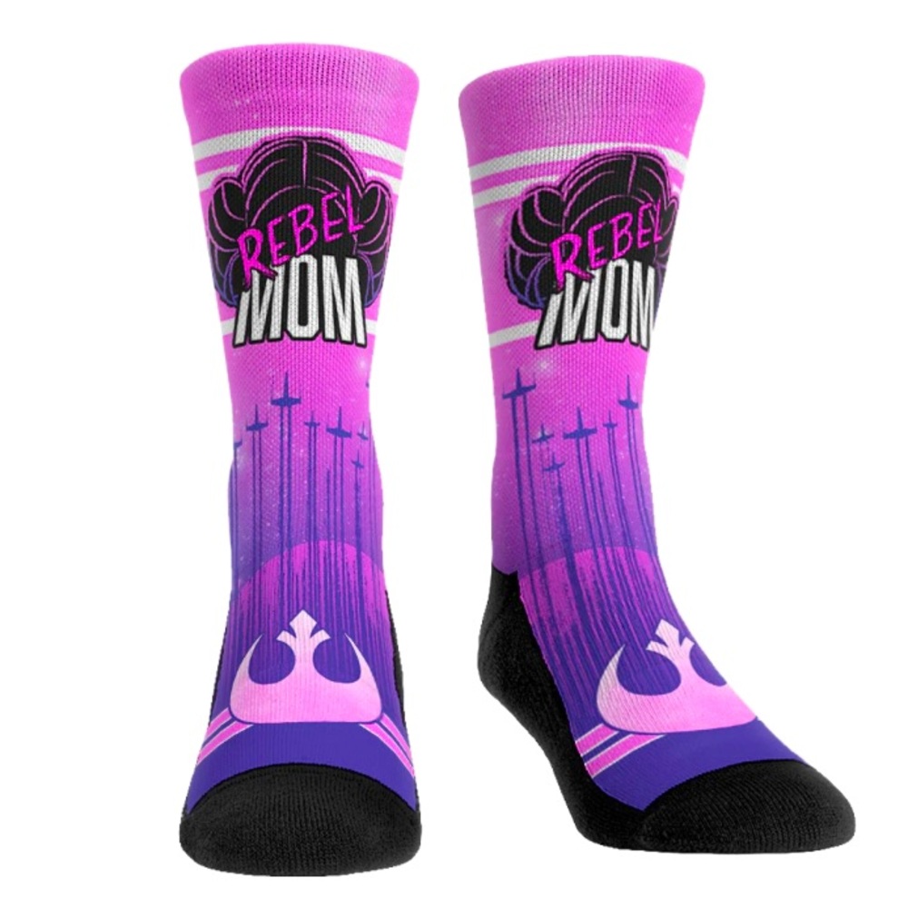 *5 for $25!* Star Wars Socks Rock ‘Em Princess Leia Rebel Mom Knee Socks S/M
